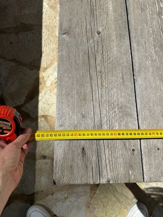 Sofá modular exterior madera