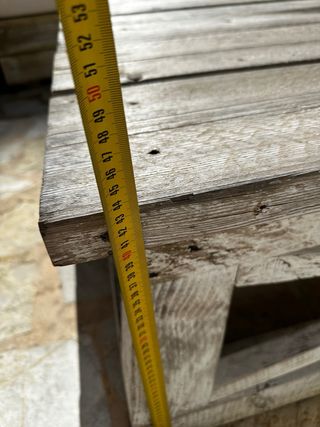 Sofá modular exterior madera