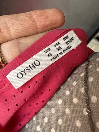 Camiseta Oysho XS nueva