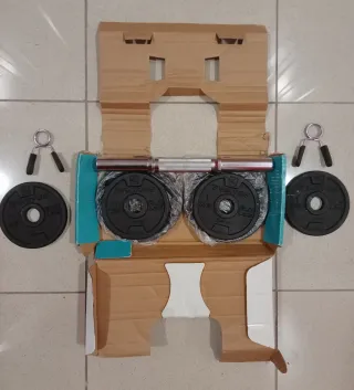 Nuevo! Kit Mancuerna Domyos 10 kg ø 2,8 cm