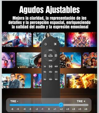 Barra de Sonido Hiwill Negra