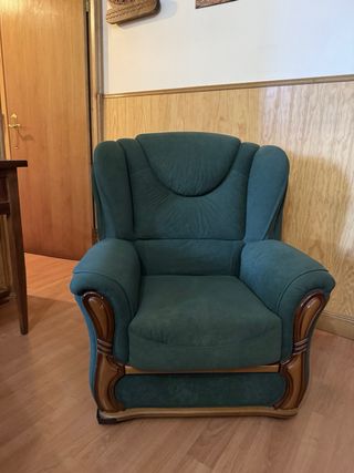 Sofá 3 plazas y 2 sillones a juego