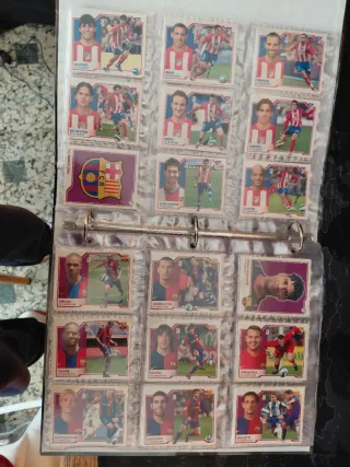 Colección Cromos Liga 07/08 ediciones este