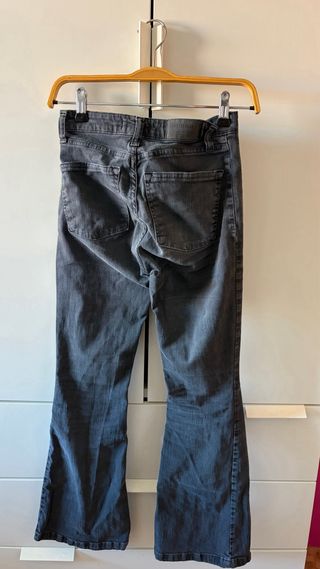 Pantalones Brownie negros acampanados