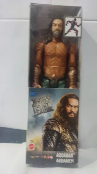 Muñeco Aquaman Justice League Mattel GRANDE