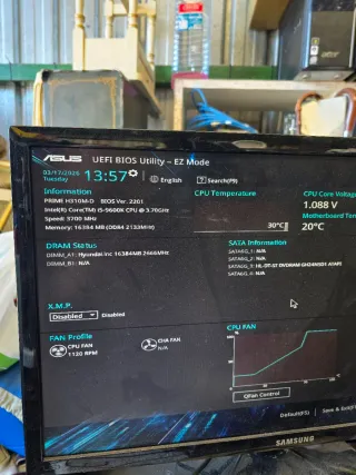 Core i5 + Placa Base ASUS H310M-D