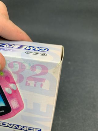 Caja Game Boy Advance + Instrucciones + carcasa