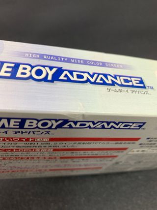 Caja Game Boy Advance + Instrucciones + carcasa