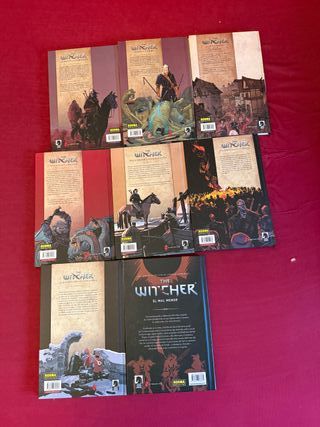 The Witcher comics numeros 1-7 y extra spin-off