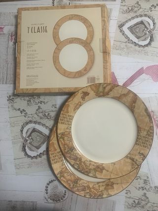 2 Piatti piani Alviero Martini