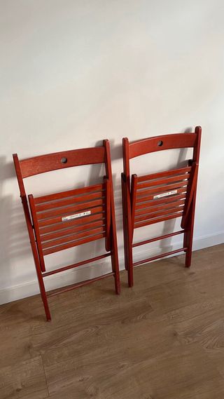 Sillas plegables Ikea Frosvi madera