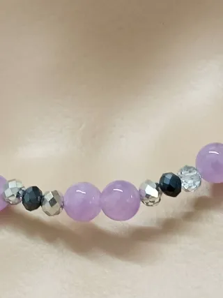 Collana Bocarol Ametista Naturale