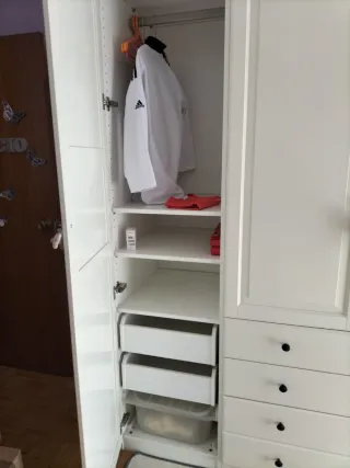 Cama infantil doble blanca