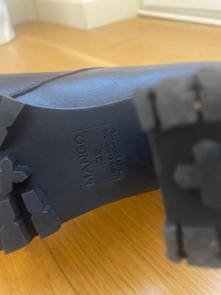 Botines tacón Mango negros