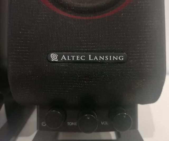 Altavoces Altec Lansing Negros (2 unidades)
