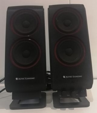 Altavoces Altec Lansing Negros (2 unidades)