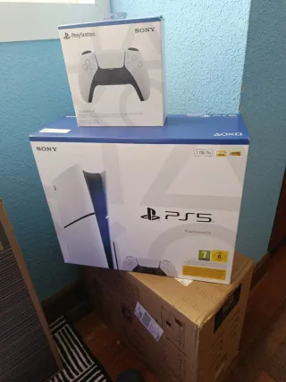 Por ⏲️  limitado hoy 10h PS5 Slim 1TB Blanca