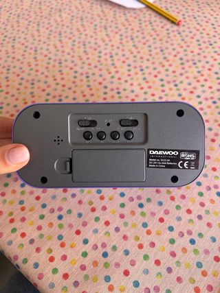 Despertador Digital Morado