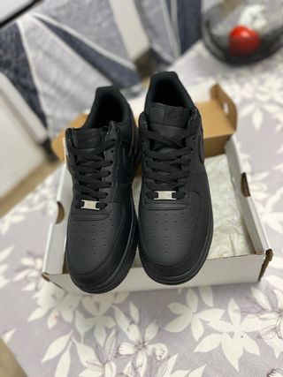 Nike Air Force 1 AF1 Negras Talla [44]