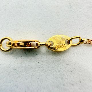 Cadena Bilbao de oro de 18k, 2.04 g, 40.5 cm.