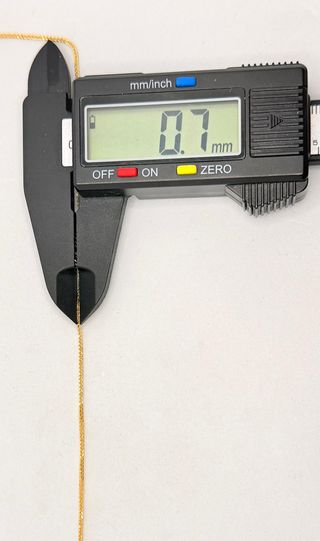 Cadena Bilbao de oro de 18k, 2.04 g, 40.5 cm.