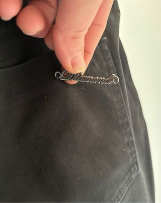 Minigonna nera anni 2000 taglia M