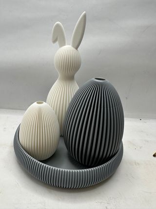 Centrotavola Pasquale Uovo e Coniglio