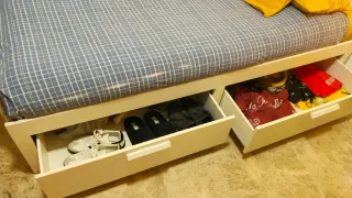 Cama Diván Brimnes Ikea Blanca