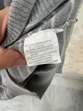 Jersey cuello alto talla L