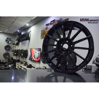 Juego de 4 Llantas 18 WRC2 Rally Black WR01