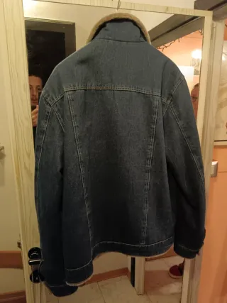 Giubbino Denim Uomo XXL - Imbottitura Pelliccia