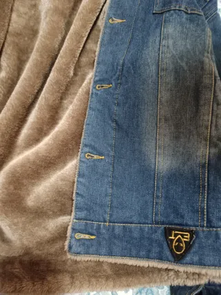 Giubbino Denim Uomo XXL - Imbottitura Pelliccia