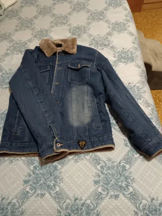 Giubbino Denim Uomo XXL - Imbottitura Pelliccia
