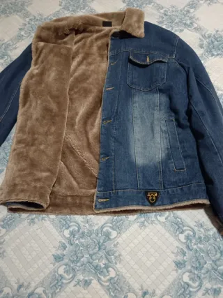 Giubbino Denim Uomo XXL - Imbottitura Pelliccia