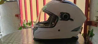 Casco Integral MT Helmets Braker SV Blanco Talla M