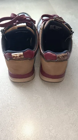 Sneakers Tamaris bronzo e oro