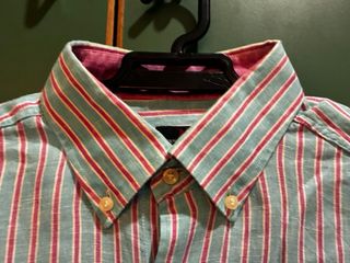 Camisa Compani di Navigazioni Rayas Azul/Rosa