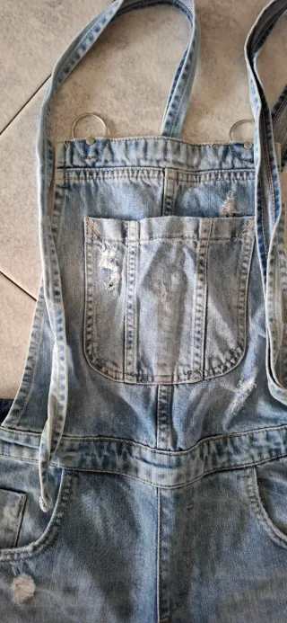 Salopette Zara Denim Taglia XS