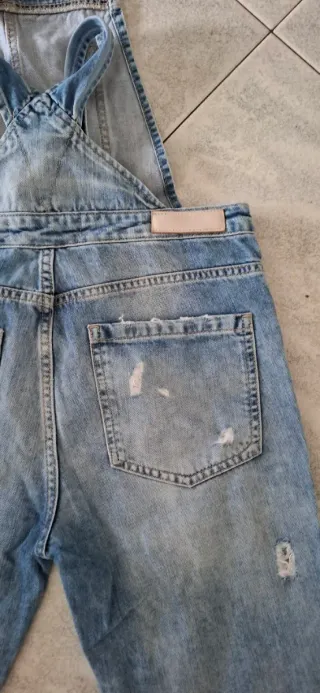 Salopette Zara Denim Taglia XS