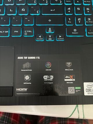 Portátil ASUS TUF Gaming F15 PRECIO NEGOCIABLE