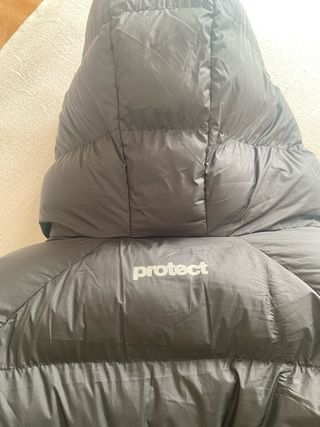 Abrigo Protect Reversible Negro/Azul