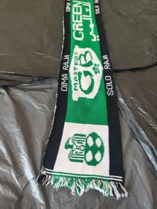 Bufanda fútbol Ultras Green Boys Raja Casablanca