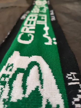 Bufanda fútbol Ultras Green Boys Raja Casablanca