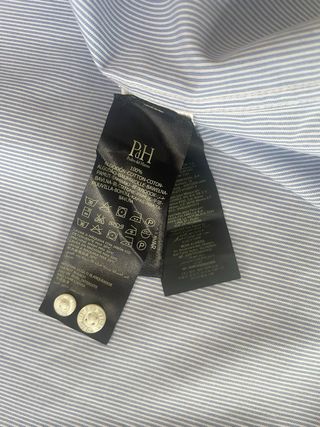 Camisa Pedro del Hierro Rayas Azul Talla M