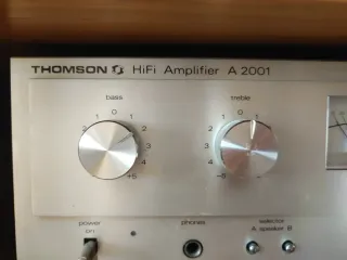 Cadena de música Thomson con tocadiscos