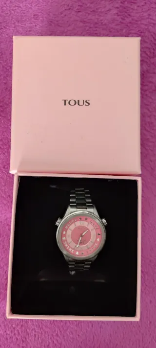 Reloj Tous Rosa Correa Acero Inox