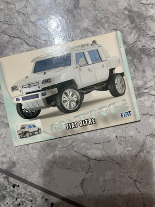Carta coleccionista Fiat Oltre