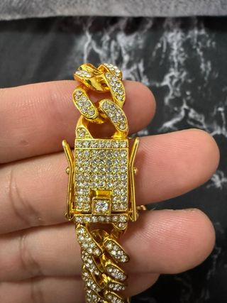 Cadena No Love Corazón Roto Oro