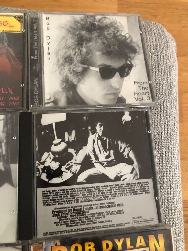 Lote 11 CDs Bob Dylan Rarezas 1 doble