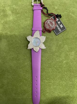 Orologio donna fiore cristalli M&M Emporio